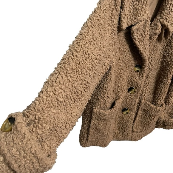 Free People So Soft Cozy Peacoat - Picture 7 of 11